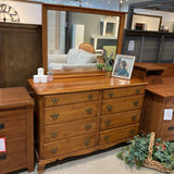 Kling Vintage Maple 8-Drawer DRESSERS/CHESTS 55w20d67h