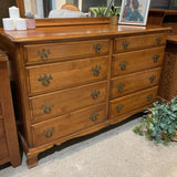 Kling Vintage Maple 8-Drawer DRESSERS/CHESTS 55w20d67h