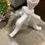 Chatsworth Pedestal Plant Stand FURNITURE White 14d37h
