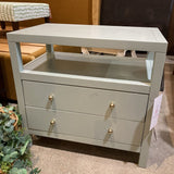 Celine 2-Drawer NIGHTSTAND Mint 28w17d27h