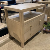 Celine 2-Drawer NIGHTSTAND Whitewash 28w17d27h