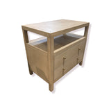 Celine 2-Drawer NIGHTSTAND Whitewash 28w17d27h