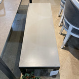 Modern Metal Rectangular BENCH 54w18d16h