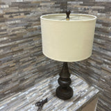 Pedestal Style Metal Lamp TABLE LAMP 7d27h