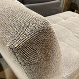 Contemporary Tufted Chaise Lounge CHAISE Gray 33w60d38h