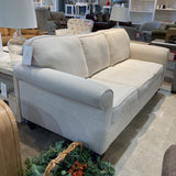 Fabric Roll Arm 3-Seater SOFA 84w38d36h