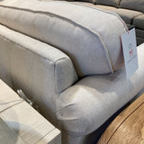 Fabric Roll Arm 3-Seater SOFA 84w38d36h