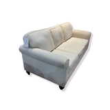 Fabric Roll Arm 3-Seater SOFA 84w38d36h