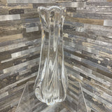 Orrefors Sweden Crystal Siljan Vase By Jan Johansson ACCESSORIES 4Wx10.5H