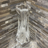 Orrefors Sweden Crystal Siljan Vase By Jan Johansson ACCESSORIES 4Wx10.5H
