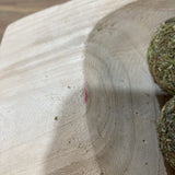 Wood Handmade Dough Bowl ACCESSORIES 40w10d4h
