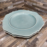2 Ceramic Dinner Plates ACCESSORIES 10.75"