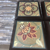 4pc Set Framed Patchwork III ACCESSORIES 10x10