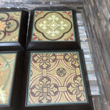 4pc Set Framed Patchwork III ACCESSORIES 10x10