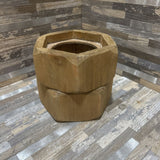 Wood Candle Holder ACCESSORIES 6w6d5h