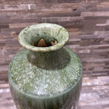 Plutus Green Drip Vase ACCESSORIES 16"H