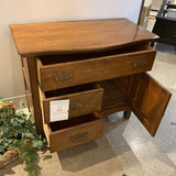 Antique Victorian Style Oak BUFFET/SIDEBOARD 35w19d30h