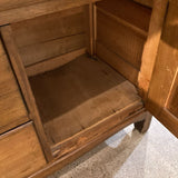 Antique Victorian Style Oak BUFFET/SIDEBOARD 35w19d30h