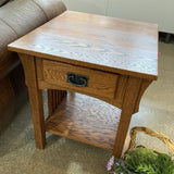 Mission Style 1-Drawer NIGHTSTAND 22w24d25h