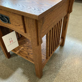 Mission Style 1-Drawer NIGHTSTAND 22w24d25h