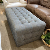 Upholstered Tufted Fabric Coffee Table/Bench FURNITURE 49w25d18h
