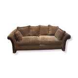 H.M. Richards Traditional Patterned Rolled Arm SOFA 95w36d32h