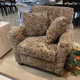 Flexsteel Upholstered & Patterned Fabric Armchair CHAIR 38w32d35h