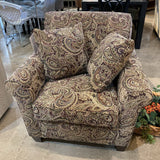 Flexsteel Upholstered & Patterned Fabric Armchair CHAIR 38w32d35h