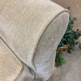 Max Home 3-Seat Chenille SOFA Ivory 88Wx39Dx31H