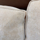Max Home 3-Seat Chenille SOFA Ivory 88Wx39Dx31H