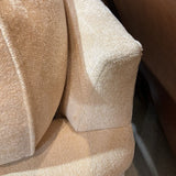 Max Home 3-Seat Chenille SOFA Ivory 88Wx39Dx31H