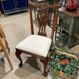 Pennsylvania House Chippendale Style Cherry Ball in Claw Foot DINING CHAIRS 20Wx18Dx38H