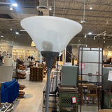 Slender Torchier FLOOR LAMP Grey 11Wx71H