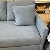 Interior Define Scarlett 4-Seat Corner SECTIONAL Blue 99Wx39Dx36H