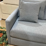 Interior Define Scarlett 4-Seat Corner SECTIONAL Blue 99Wx39Dx36H