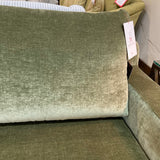 Interior Define Sloan 3-Seat Performance Velvet SOFA Sage Green 103Wx40Dx35H