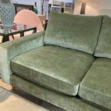 Interior Define Sloan 3-Seat Performance Velvet SOFA Sage Green 103Wx40Dx35H