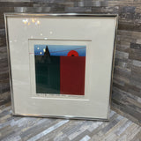 "Three Three Dream" Signed & Framed ART WORK 12x12