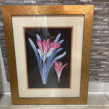 Art Deco Trickling Lilies Framed ART WORK 30x38