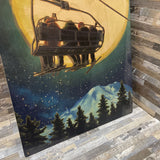 Copper Mountain CO Travel Print on Board Sign ACCESSORIES 10Wx15H