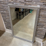 Beveled Silver Frame Mirror MIRRORS 28w40h