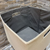 Square Two Tone Basket ACCESSORIES 13w13d13h