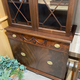 Rockford Republic Furntiture Traditional Wood Display Cabinet CABINET 34w16d67h