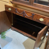 Rockford Republic Furntiture Traditional Wood Display Cabinet CABINET 34w16d67h