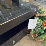 Sunpan Ikon Philmore Modern Glass Top COFFEE/COCKTAIL TABLE 47w24d18h