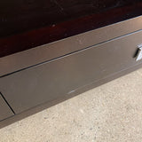 Sunpan Ikon Philmore Modern Glass Top COFFEE/COCKTAIL TABLE 47w24d18h