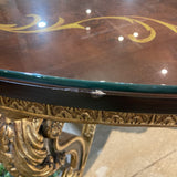 Infinity Furniture Luxurious Round Foyer Table DINING TABLE 47d30h