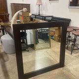 Palliser Square Dark Wood MIRRORS 41Wx41H