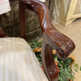 Lexington Furniture Industries Mahogany Upholstered Captain UNCATEGORIZED 24w20d40h
