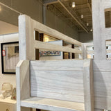 Restoration Hardware Laguna Study Loft Full Bed BEDS Whitewashed 45w79d77h